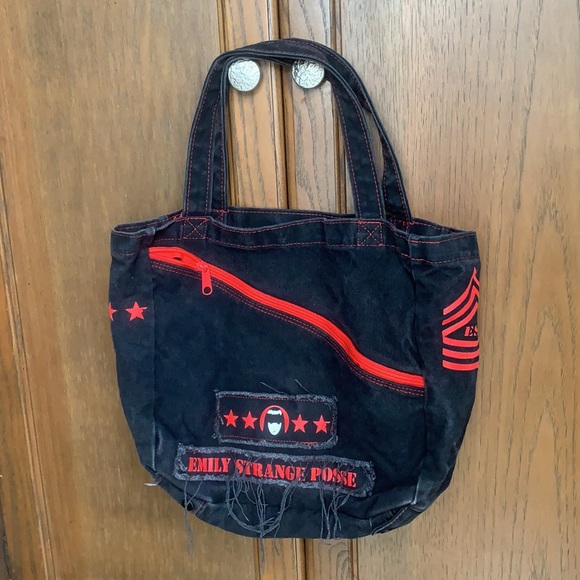 ♥️RARE Emily the strange bags DOUBLE TROUBLE 🖤 - Picture 3 of 14
